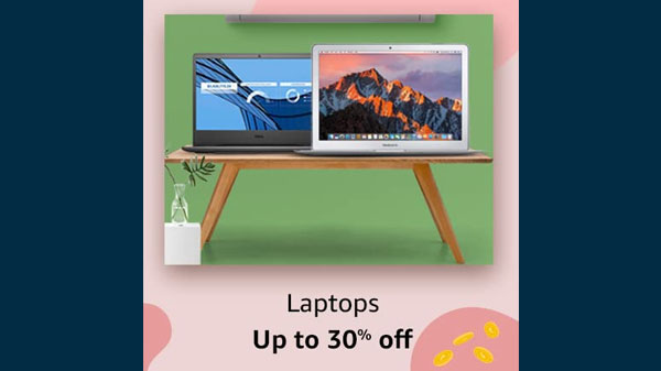 Upto 30% Off On Laptops