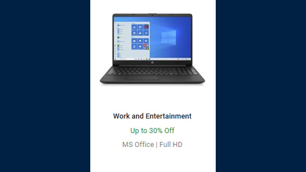 Up To 30% Off On Work And Entertainment Laptops Up To 30% Off On Work And Entertainment Laptops