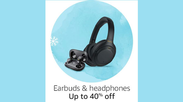 Upto 40% Off On Earbuds And Headphones Upto 40% Off On Earbuds And Headphones