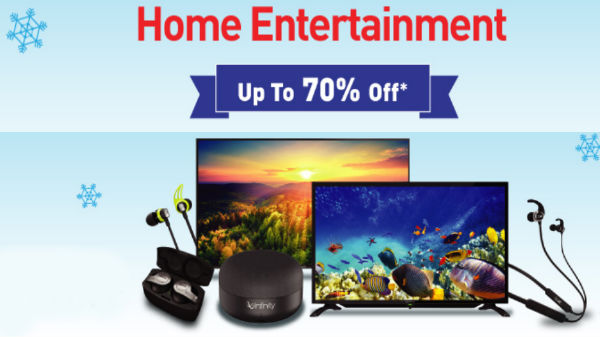 Up To 70% Off On Home Entertainment Up To 70% Off On Home Entertainment