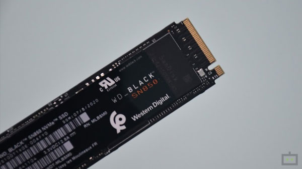 WD Black SN850 NVMe SSD Design