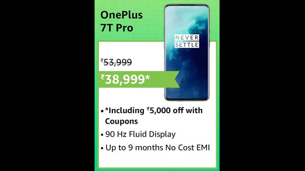 19% Off On Oneplus 7T PRO Haze Blue