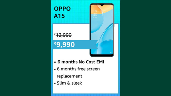 23% Off On OPPO A15 23% Off On OPPO A15