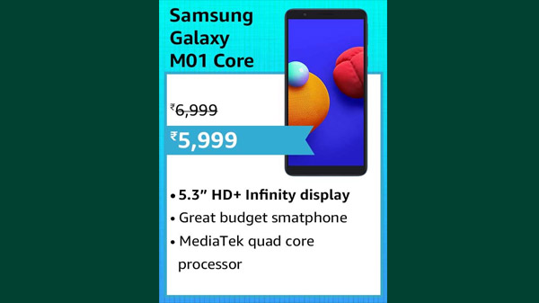 29% Off On Samsung Galaxy M01 Core 29% Off On Samsung Galaxy M01 Core