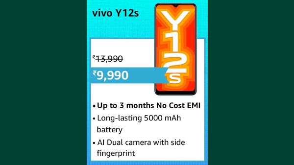 29% Off On Vivo Y12s 29% Off On Vivo Y12s