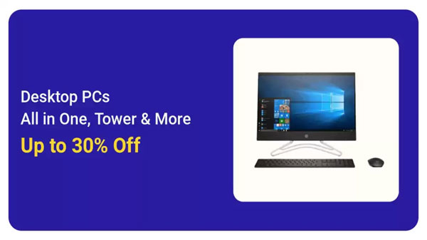 30% Off On Desktops 30% Off On Desktops