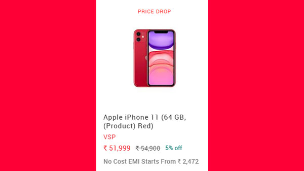 5% Off On Apple iPhone 11