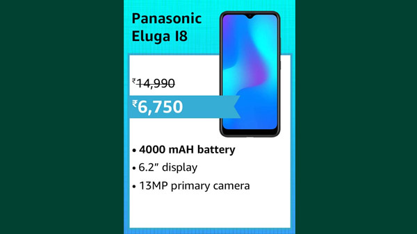 55% Off On Panasonic Eluga I8 55% Off On Panasonic Eluga I8
