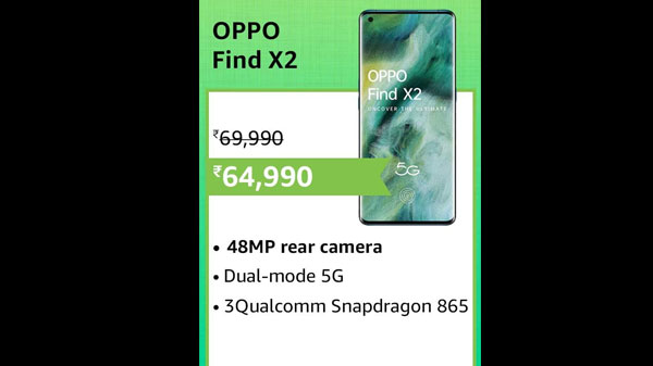 7% Off On OPPO Find X2 7% Off On OPPO Find X2
