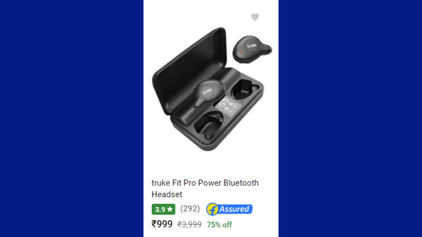 75% Off On truke Fit Pro Power Bluetooth Headset