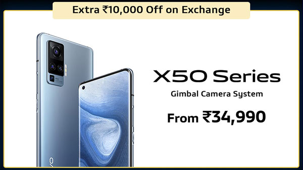 9% Off On Vivo X50 Pro