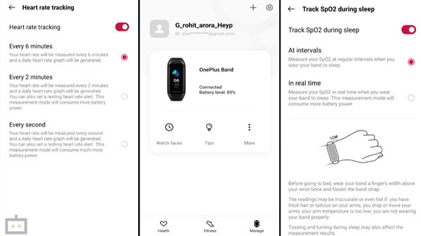 OnePlus Band Battery Life