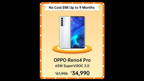 8% Off On Oppo Reno4 Pro 8% Off On Oppo Reno4 Pro
