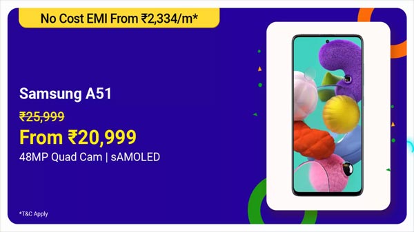 19% Off On Samsung A51 19% Off On Samsung A51