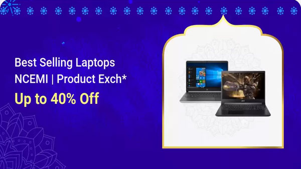 Up To 40% Off On Best Selling Laptops