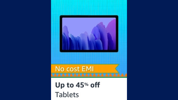 Up To 45% Off On Tablets