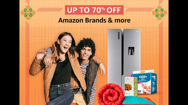 Up To 70% Off On Amazon Brands And More