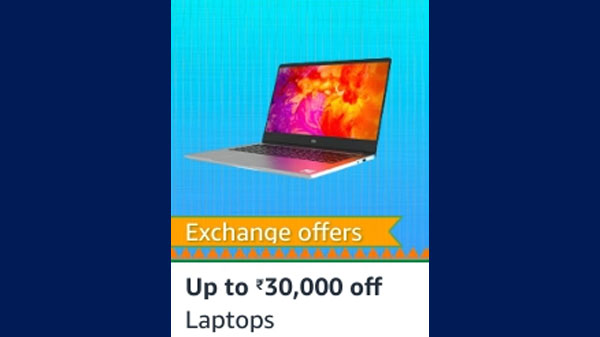 Up To Rs. 30,000 Off On Laptops Up To Rs. 30,000 Off On Laptops
