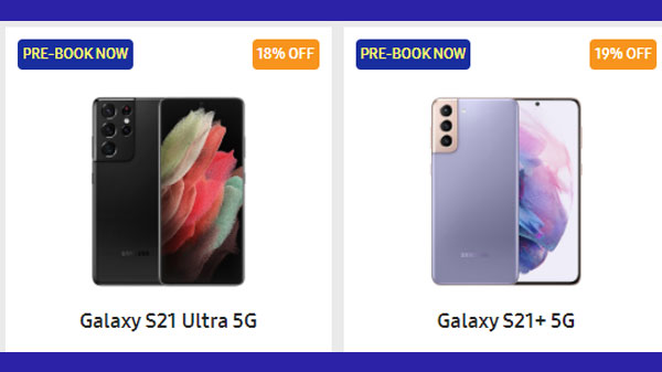 Upto 20 % Off On New Arrival Galaxy S21 l S21+ l S21 Ultra 5G