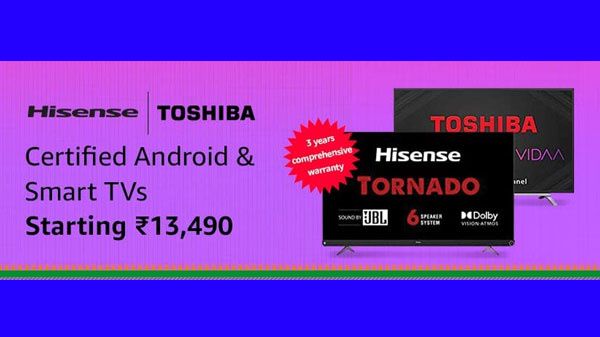 Up To 30% Off On Hisense TVs Up To 30% Off On Hisense TVs