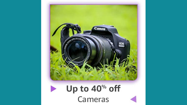 Upto 40% Off On Camera Upto 40% Off On Camera