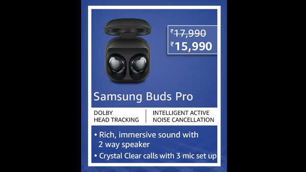 11% Off On Samsung Galaxy Ear Buds Pro, Black 11% Off On Samsung Galaxy Ear Buds Pro, Black
