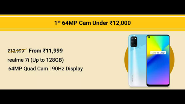 14% Off On Realme 7i