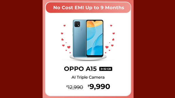 17% Off On OPPO A15