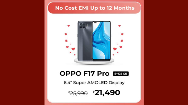 17% Off On OPPO F17 Pro 17% Off On OPPO F17 Pro