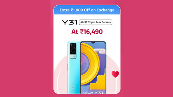 20% Off On Vivo Y31 20% Off On Vivo Y31