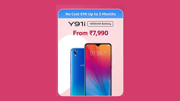 20% Off On Vivo Y91i