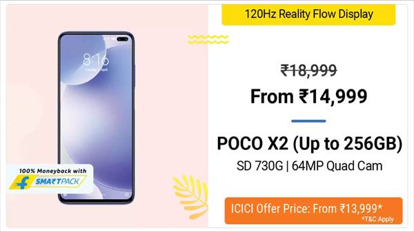 21% Off On POCO X2