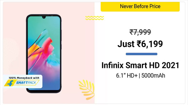 22% Off On Infinix Smart HD 2021