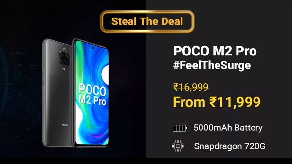 23% Off On Poco M2 Pro 23% Off On Poco M2 Pro