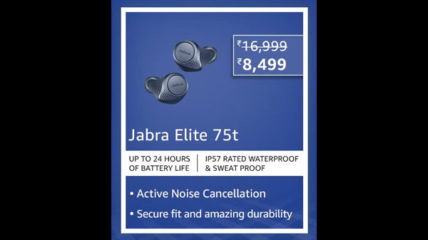 41% Off On Jabra Elite Active 75t True Wireless Active 41% Off On Jabra Elite Active 75t True Wireless Active