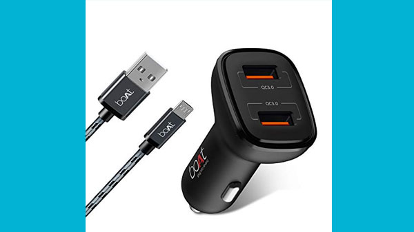 65% Off On Boat Dual QC Port Rapid Car Charger 65% Off On Boat Dual QC Port Rapid Car Charger