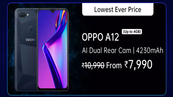 8% Off On OPPO A12