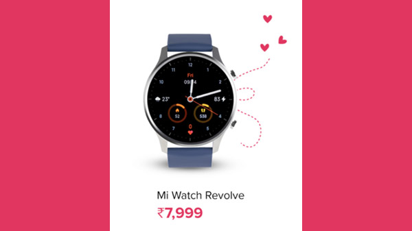 Mi Watch Revolve (Discount Price: Rs. 7,999, MRP: Rs. 15,999) Mi Watch Revolve (Discount Price: Rs. 7,999, MRP: Rs. 15,999)