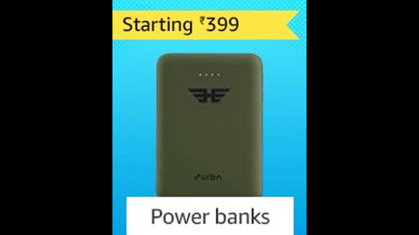 Power Banks Starting From Rs. 399