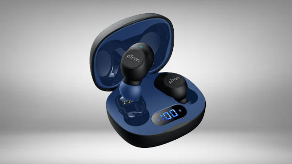 pTron Bassbuds Vista truly wireless earbuds pTron Bassbuds Vista truly wireless earbuds