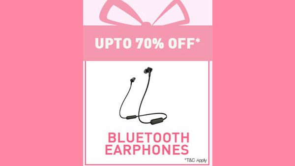 Up To 46% Off On Earphones Up To 46% Off On Earphones