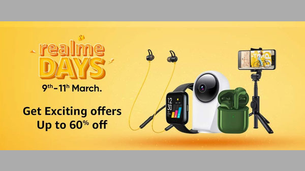 Amazon Realme Days Sale 2021: Offers On Realme Accessories 