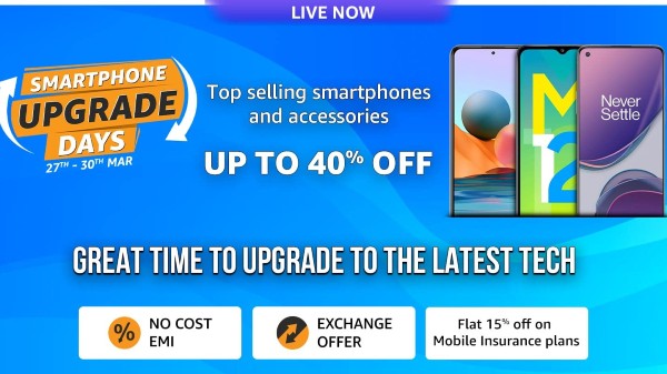Amazon Smartphone Upgrade Days: Discount Offers On Premium Smartphones
