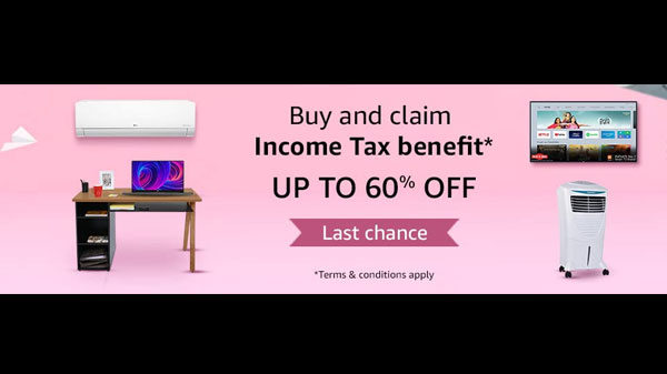Amazon Tax Benefit Discount Offers On Smartphones, Laptops, Headphones, Camera And More