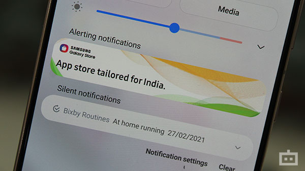 Android 11 (Samsung OneUI 3.1) Out-Of-The-Box