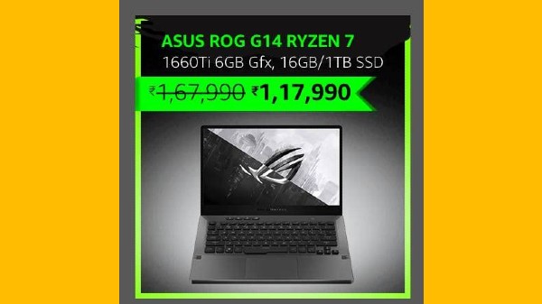 ASUS ROG Zephyrus G14 (30% Off)