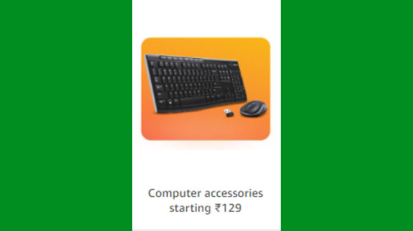 Computer Accessories Starting From Rs. 129
