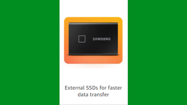 Discount Offer On External SSDs