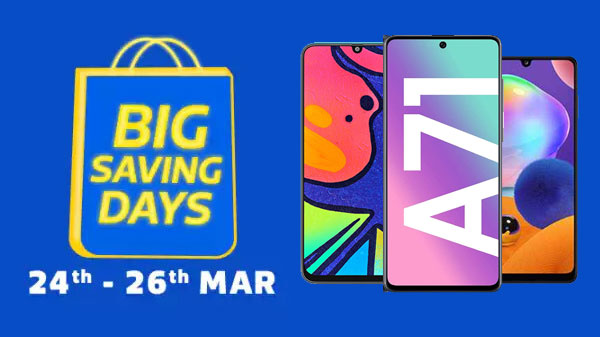 Flipkart Big Saving Days Sale 2021: Discount Offers Samsung On Smartphones