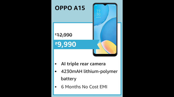 OPPO A15 (23% Off)